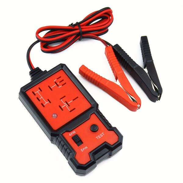 12V Automotive Relay Tester with Battery Clips - Image 7