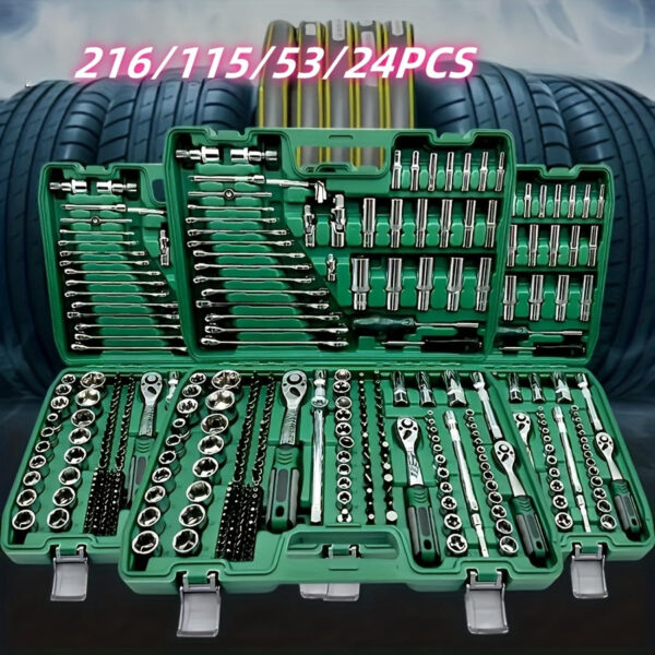 Professional Auto Repair Tool Set 315pc with Socket Set - Image 2