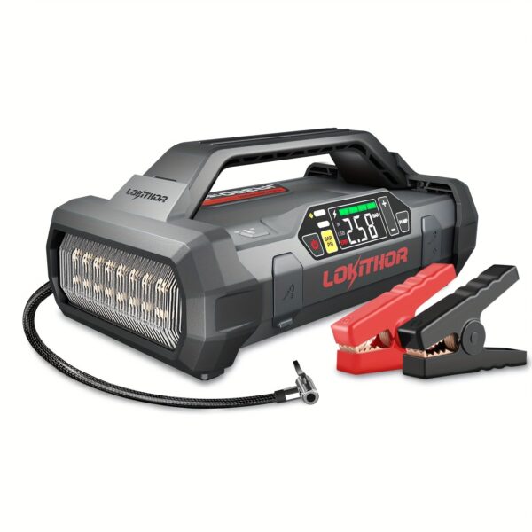 JA300 Car Jump Starter with Air Compressor 1500A 12V Battery Booster - Image 7