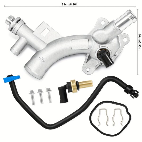 902-846 Engine Coolant Thermostat Housing for Chevy Cruze Sonic 2011-2020 - Image 3