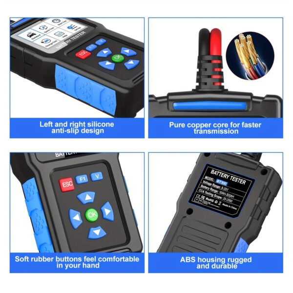 TopDiag BT300 12V/24V CCA Battery Tester & Analyzer - Image 5