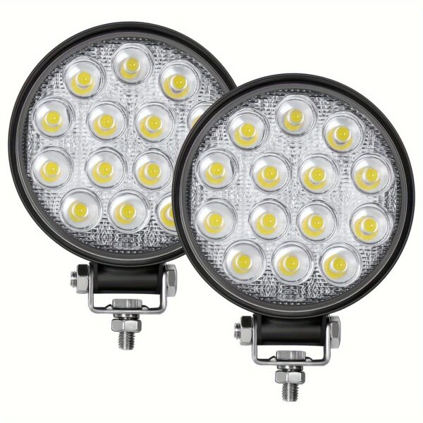 Circular LED Light Strip with Work Light 140W 14000LM for Off-road Vehicles