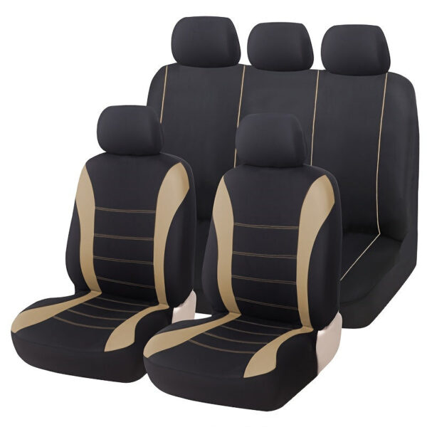 Universal 5-Seat Car Seat Cover Set - Full Vehicle Coverage - Image 4