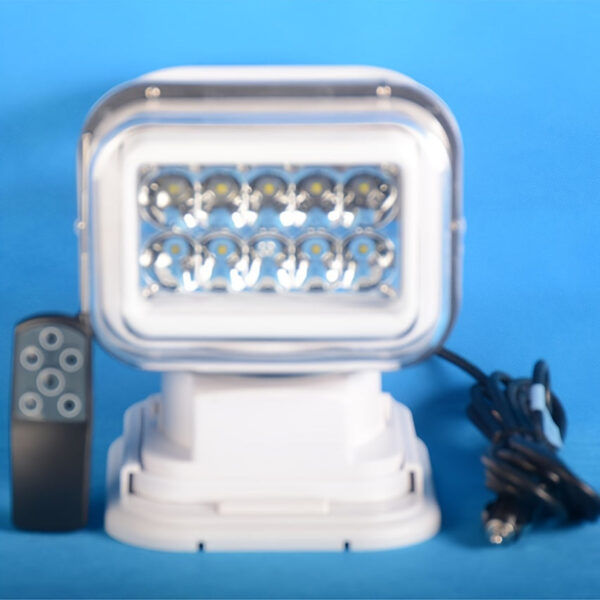 LED Search Light 50W White, 7 Inch with Remote Control, 9-32V