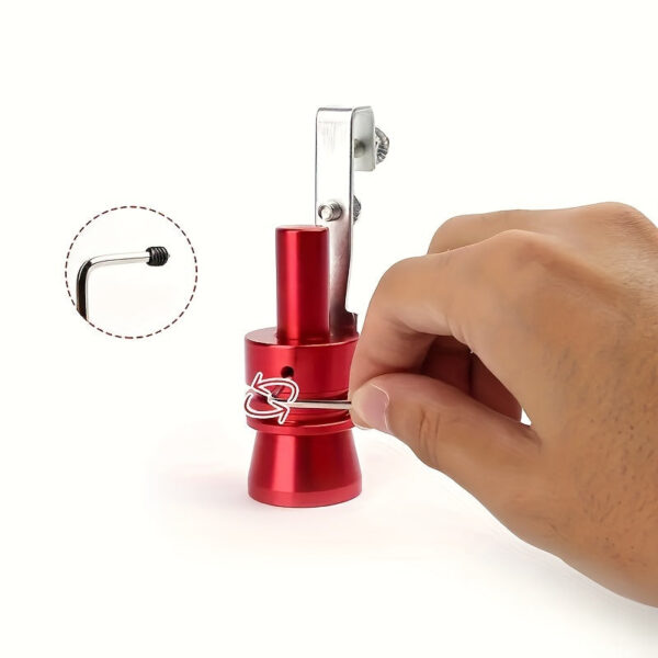 Turbo Sound Exhaust Pipe Whistle - Red/Black - Image 6