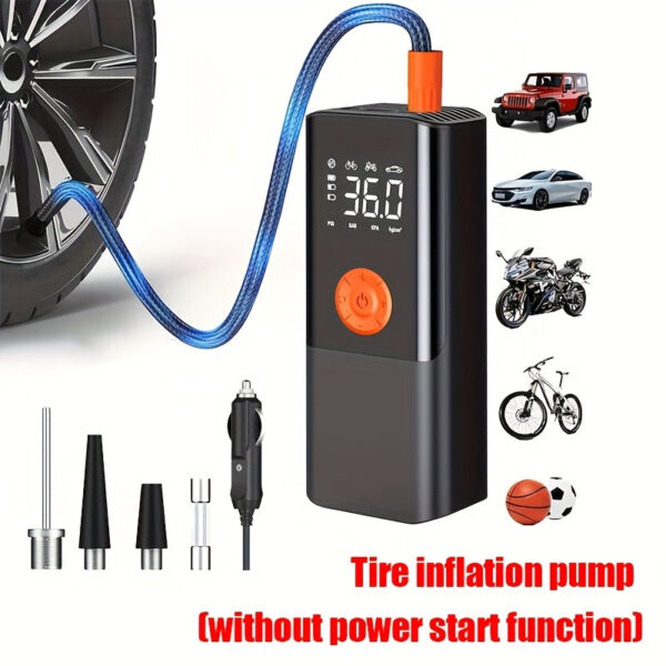 5000A Car Jump Starter with Air Pump and Battery Pack - Image 8