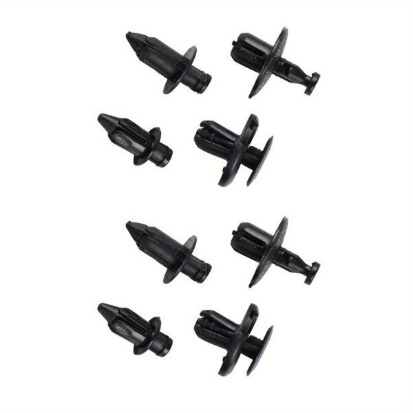 80pc Nylon Plastic Rivet Fastener Set M6-M8 for Auto Body Repair - Image 3