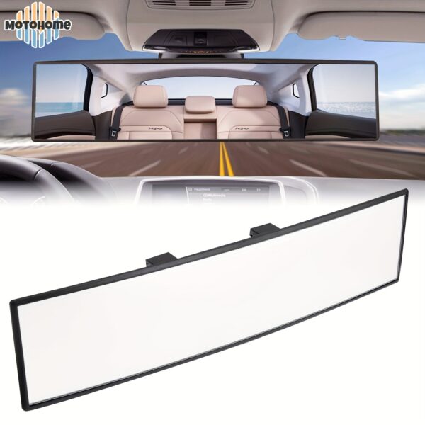 Universal Panoramic Rear View Mirror 11.81 inch Wide Angle - Image 2