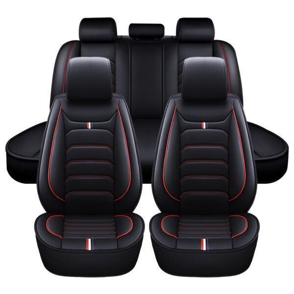 Car Seat Covers Full Set Faux Leather Universal Fit - Image 5