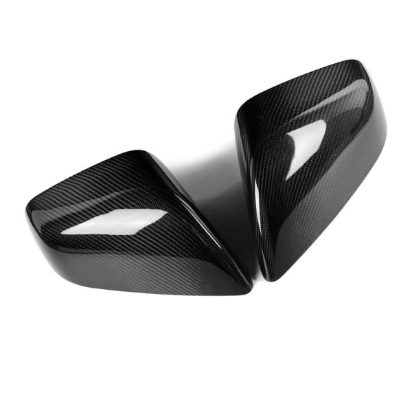 Carbon Fiber Mirror Covers for Tesla Model 3 Model Y 2017-2024 - Image 2
