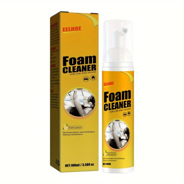 EELHOE Interior Foam Cleaner for Car Leather & Plastic Surfaces No-Rinse - Image 8