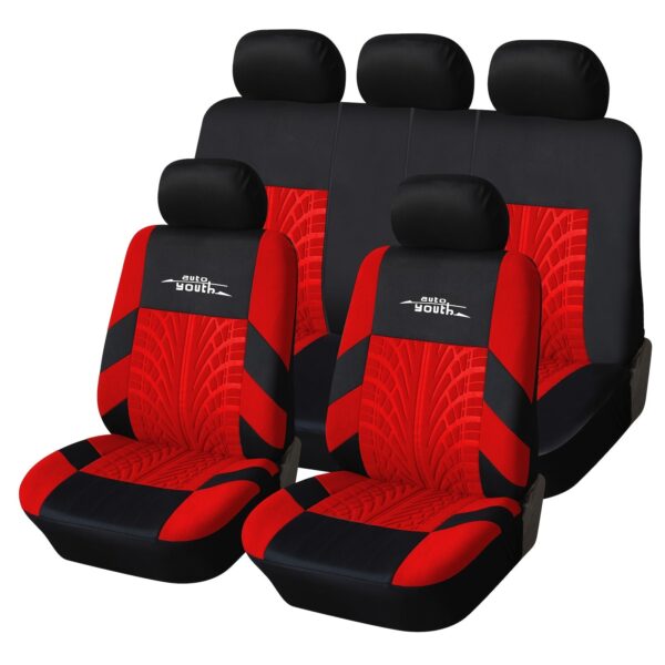 Universal Car Seat Cover Set - Full Set with Split Rear Bench - Image 6
