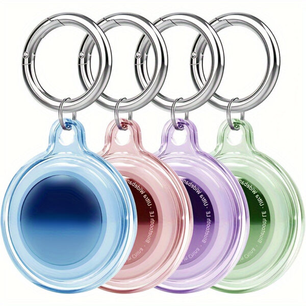 Apple Airtag Case with Keychain 4-Pack