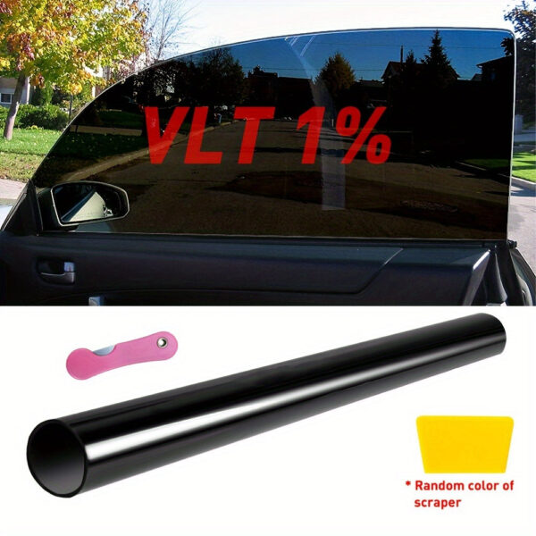 Car Window Tint Film Black 70% VLT 20" x 10ft Roll Uncut 3M