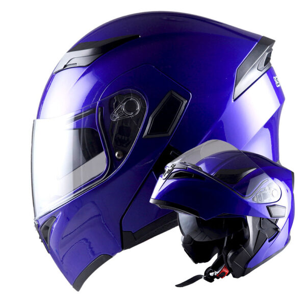 Motorcycle Modular Full Face Helmet with Dual Visor - Image 43