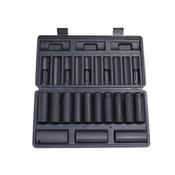 13-Piece 1/2" Drive Metric Impact Socket Set 10-24mm