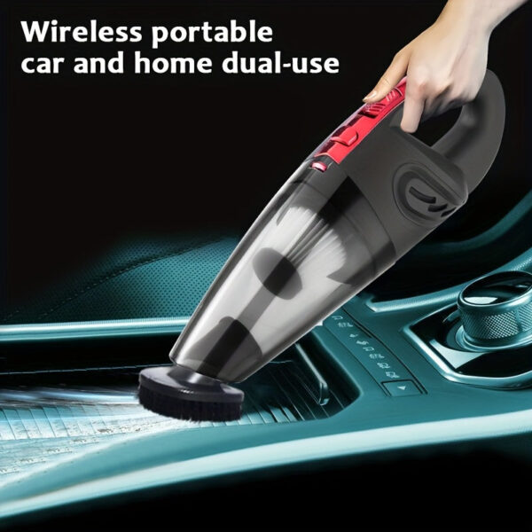 High Power Car Vacuum Cleaner - Wet/Dry with Multi-Use Attachments - Image 4
