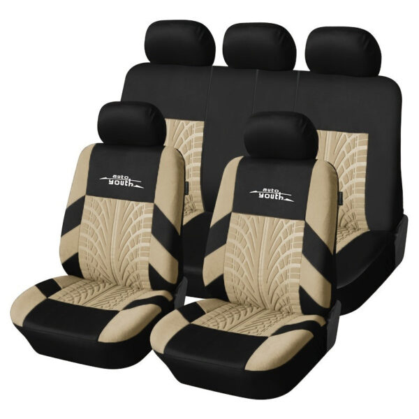 Universal Car Seat Cover Set Full Vehicle Protection - Image 7