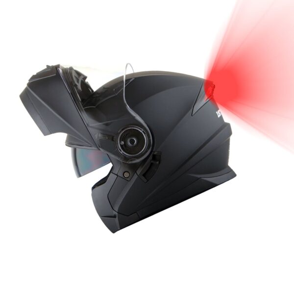 Motorcycle Full Face Modular Helmet Dual Visor LED Modular901 - Image 56