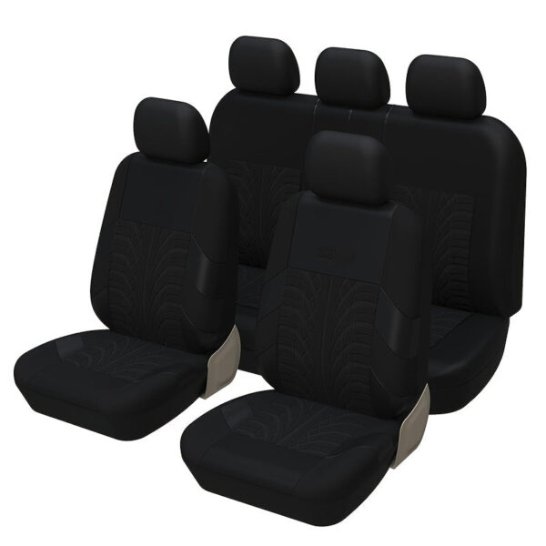 Universal Beige Car Seat Cover Set 9-Piece