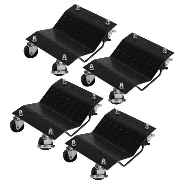 Car Tire Wheel Dollies 4-Piece Set - Image 7