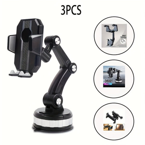 Car Headrest Tablet Mount - Universal Holder for 5"-12.9" Devices - Image 8
