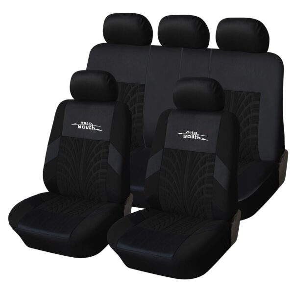 Universal Car Seat Cover Set - Full Set with Split Rear Bench - Image 2
