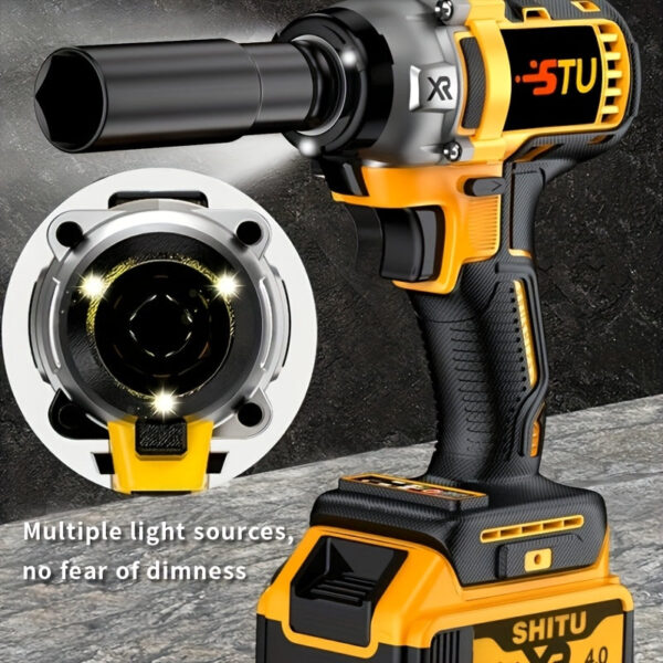 5TU Cordless Impact Wrench Kit 4000mAh with Battery - Image 3