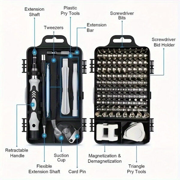 Professional Auto Repair Tool Set 315pc with Socket Set - Image 8