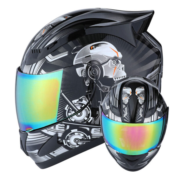 Full Face Motorcycle Helmet HJDJ11 - Image 40