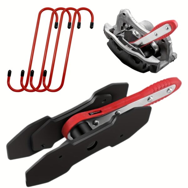 4-in-1 Universal Disc Brake Pliers Clamping Tool with Hooks - Image 4