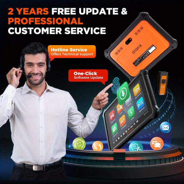 OTOFIX D1 Lite Diagnostic Scanner - Full System with Key Programming - Image 6