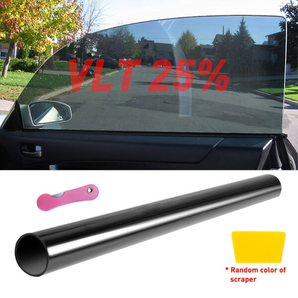 Car Window Tint Film Black 70% VLT 20" x 10ft Roll Uncut 3M - Image 5