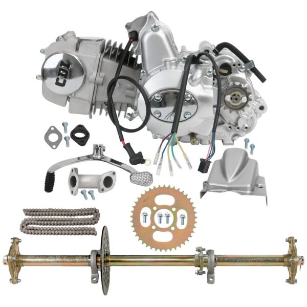 32 Inch Rear Axle with 140cc Semi-Auto Engine for Go Kart ATV