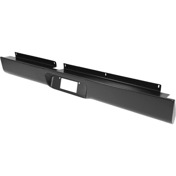 Black Steel Rear Bumper Roll Pan for Dodge Dakota 1997-2004 - Image 2