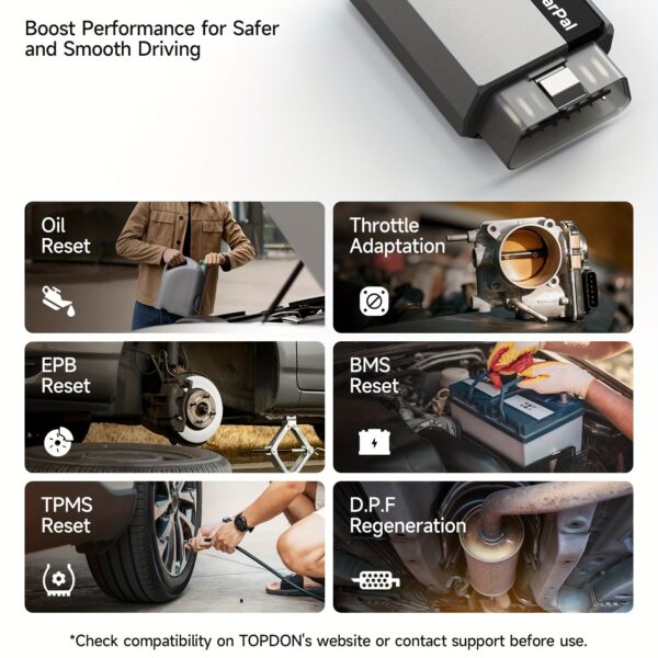 Carpal OBD2 Wireless Car Scanner - All System Diagnostic Tool for iOS & Android - Image 2