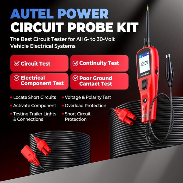 Autel PS100 PowerScan Electrical Circuit Diagnostic Tool Kit - Image 2