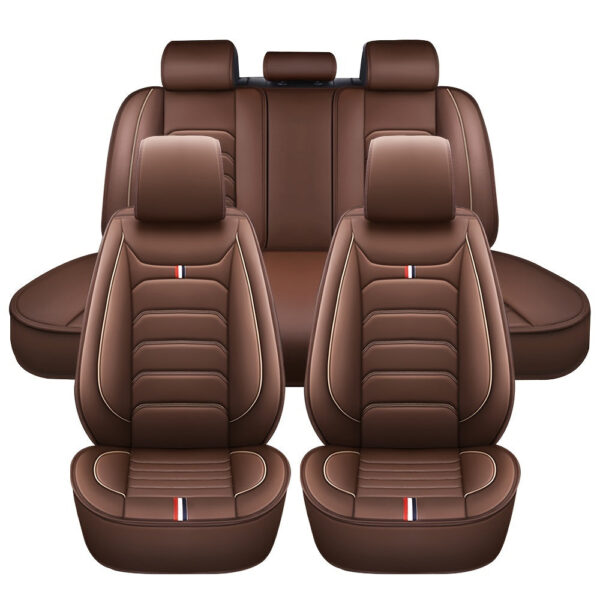 Car Seat Covers Full Set Faux Leather Universal Fit - Image 9
