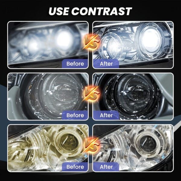 Automotive Headlight Repair Coating Polish - Image 4