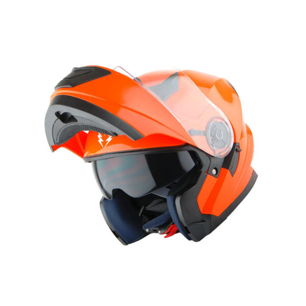 Motorcycle Full Face Modular Helmet Dual Visor LED Modular901 - Image 67