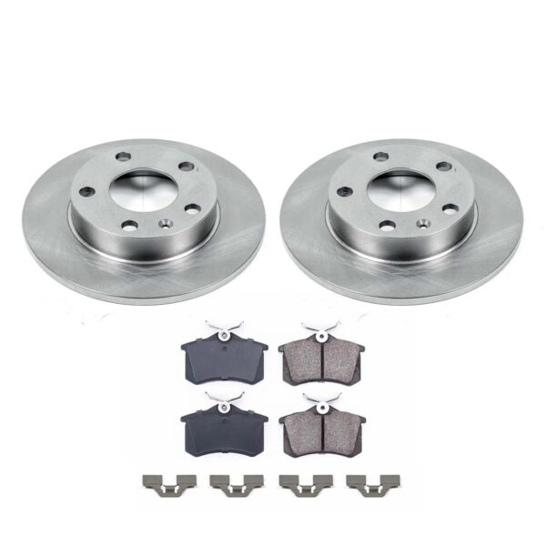Rear Brake Pad and Rotor Kit WM80357 with Hardware - Image 5