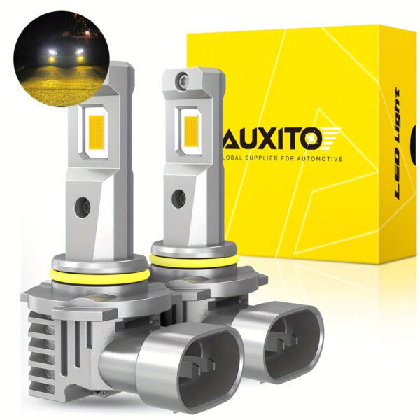AUXITO LED Headlight and Fog Light Bulb H11/H8/H10/9005/9006 6500K/3000K - Image 6