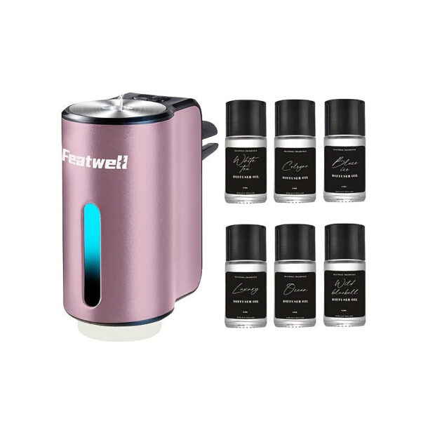 Car Air Diffuser Aromatherapy Essential Oil Humidifier - Image 10