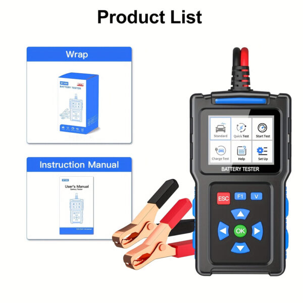 TopDiag BT300 12V/24V CCA Battery Tester & Analyzer - Image 3