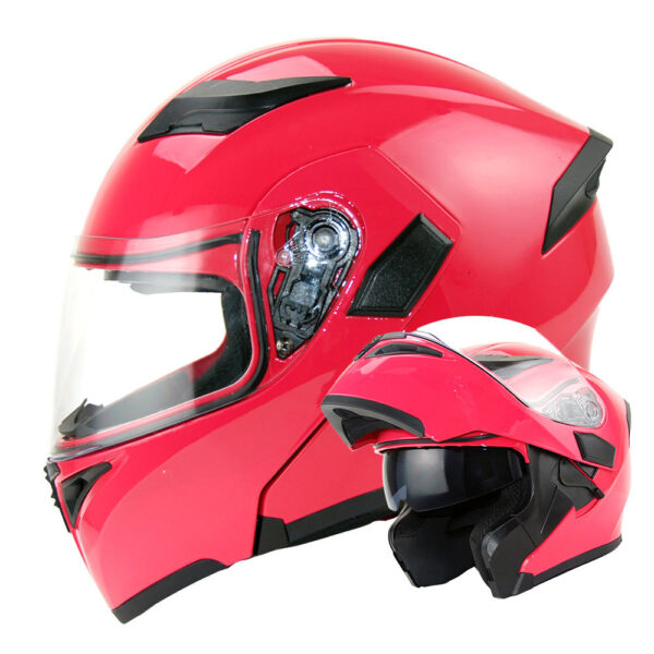 Motorcycle Modular Full Face Helmet with Dual Visor - Image 44