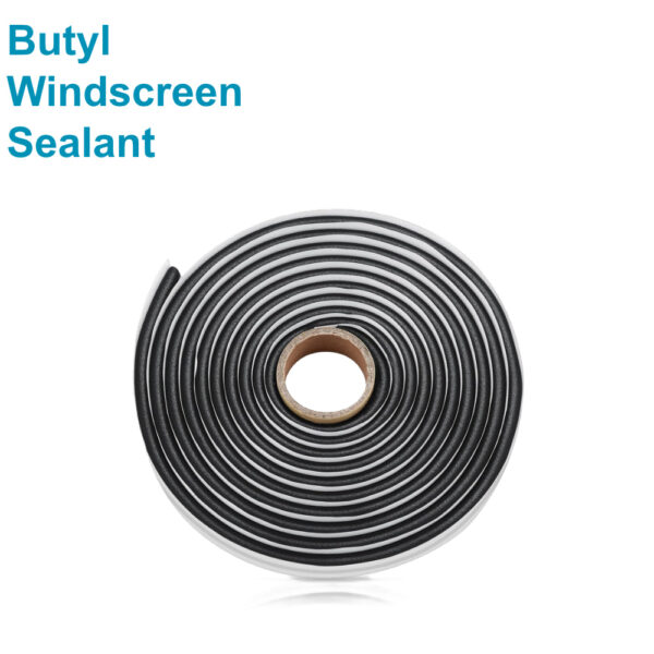 Butyl Windscreen Sealant Tape 13ft Black - Auto Glass Installation Kit