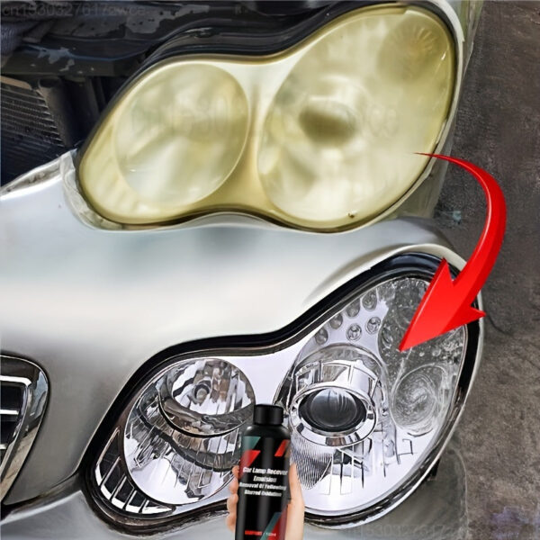Car Headlight Restoration and Polishing Kit