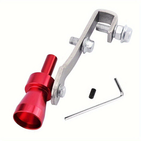 Turbo Sound Exhaust Pipe Whistle - Red/Black - Image 7