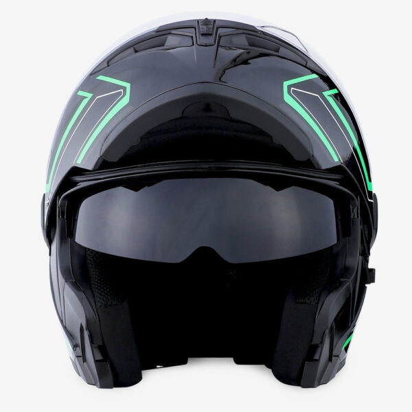 Motorcycle Modular Full Face Helmet with Dual Visor