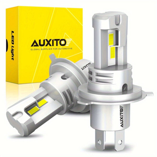 AUXITO H4 9003 LED Headlight Bulbs 6500K White 2-Pack - Image 7